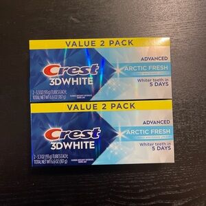 Crest 3D White Advanced Arctic Fresh Toothpaste - Value 2 Pack